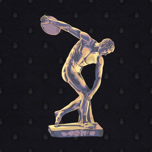 The Discus Thrower by Slightly Unhinged